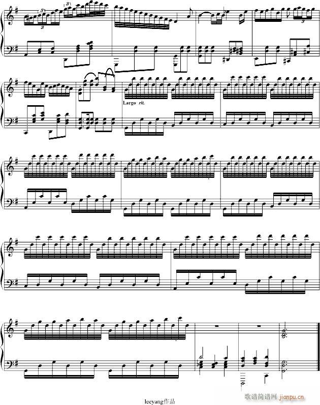 G大调钢琴协奏曲_leeyang5214