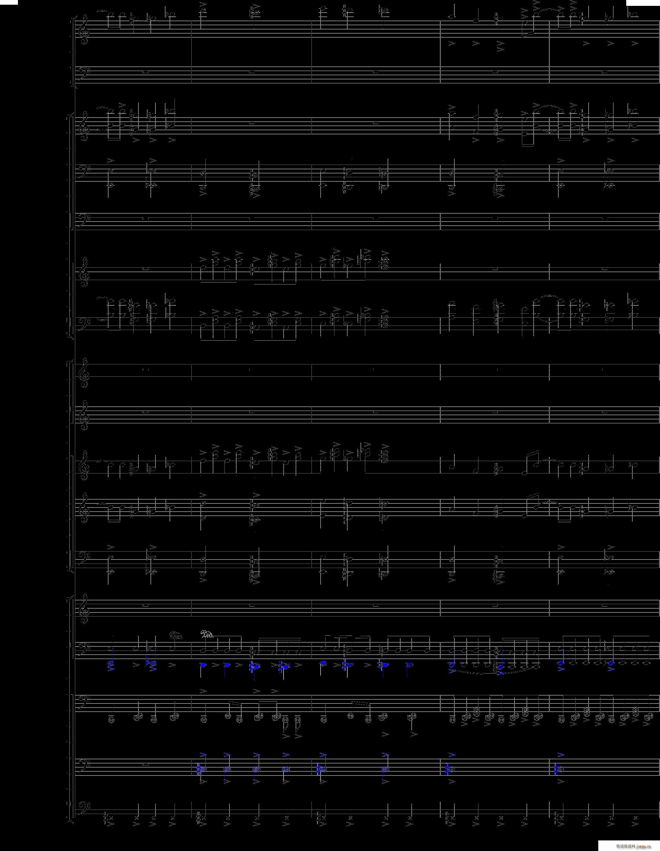 当管弦乐队遇上疯狂爵士鼓手震撼总谱4