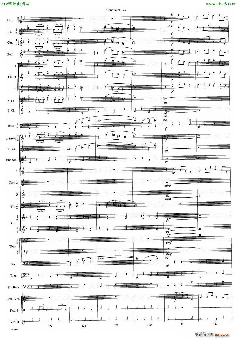 Anderson Sleigh Ride full score23