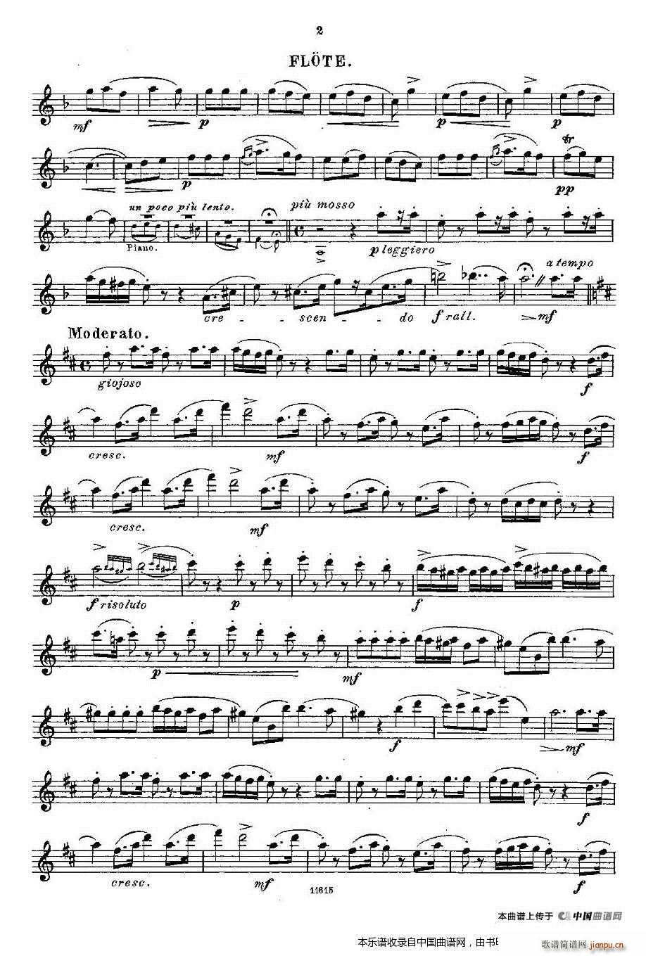 Opern-Transcriptionen Op 45-5 长笛谱2
