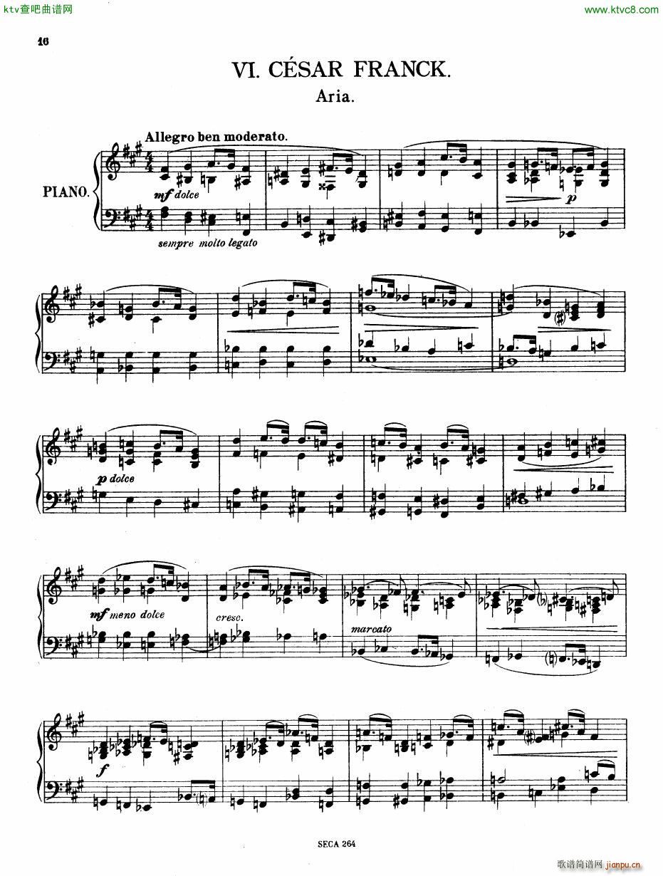 Casella A La Maniere de Cesar Franck piano1