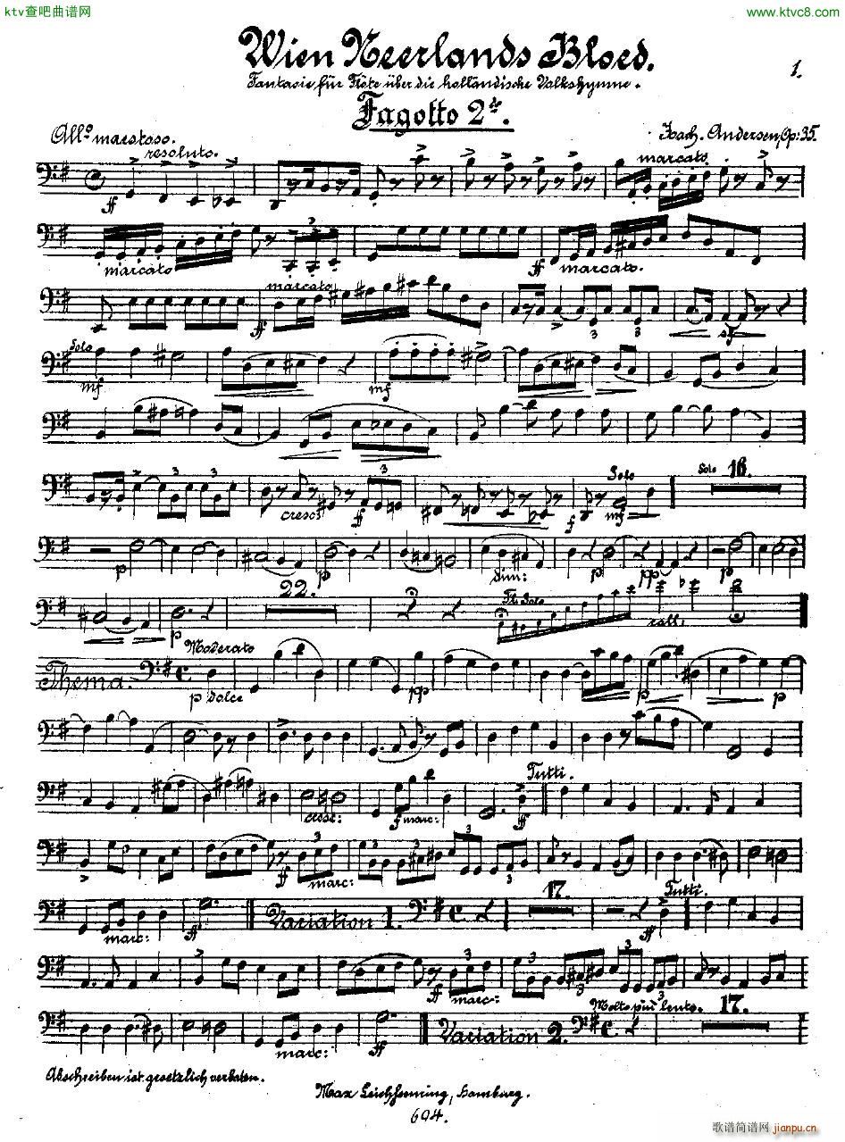 Andersen op 35 Wien Neerlands Bloed orch pts16