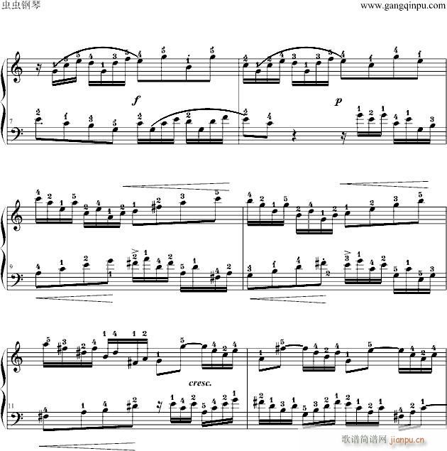 二部创意曲No.13_巴赫-P.E.Bach2