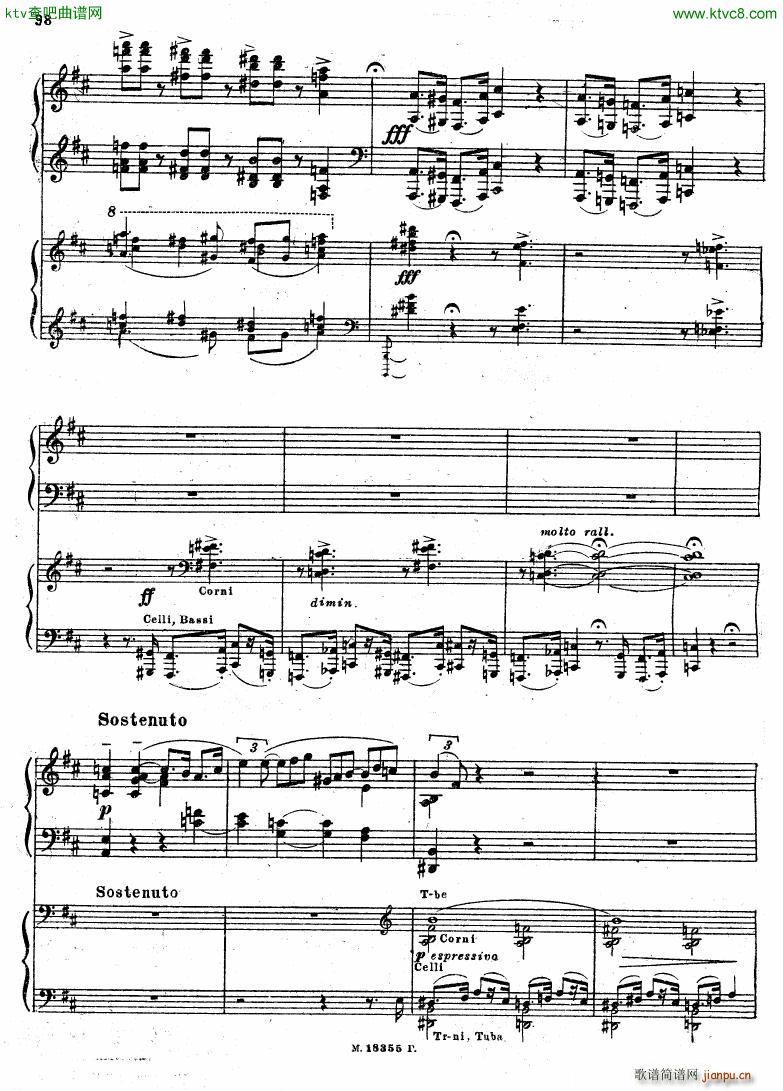 Feinberg op 36 Piano concerto No 2 二37