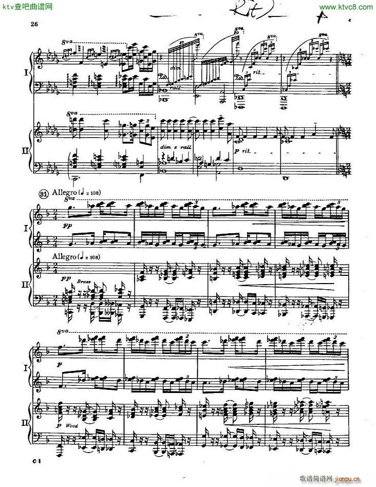 Gershwin Piano Concerto In F 二24