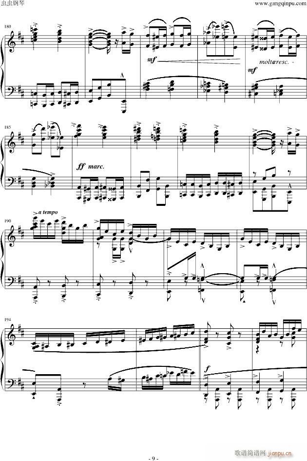 爆难第一号威风凛凛进行曲钢琴_埃尔加-Edward Elgar8