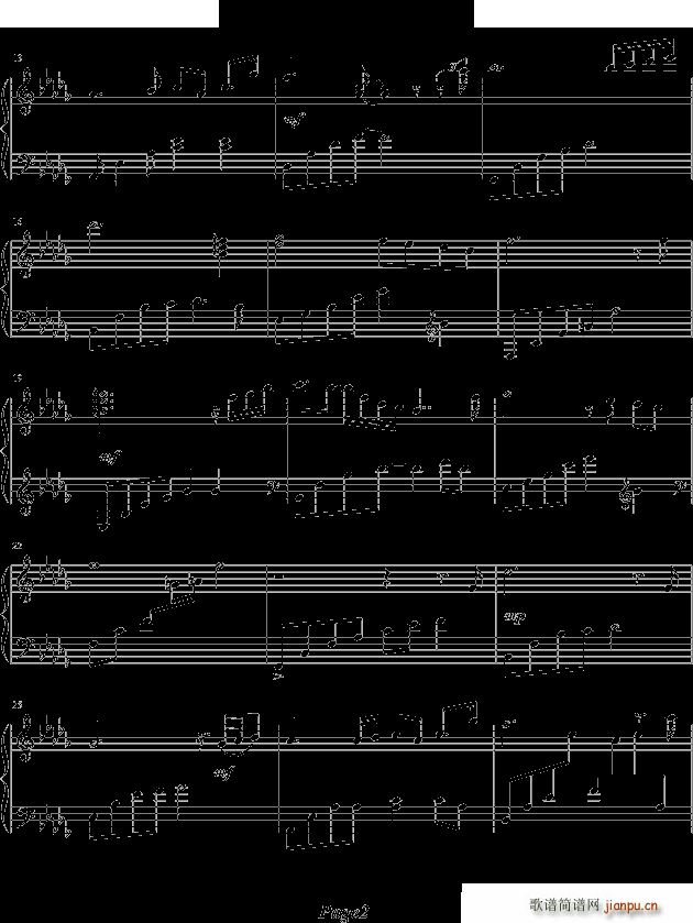《Tears 眼泪钢琴曲》（�c�靼妫�_蓝色生死恋2