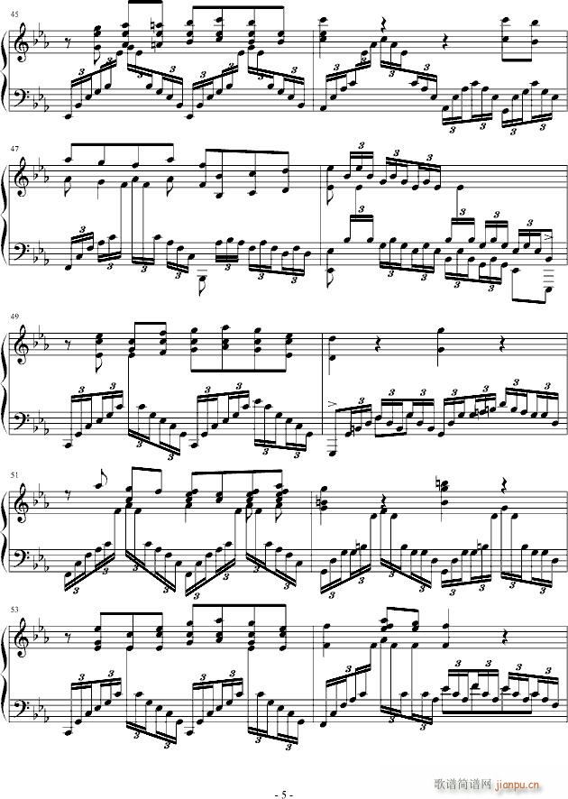 降E大调随想曲_心兰5