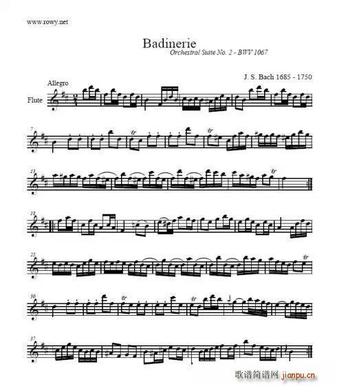 badinerie(长笛)其他_JSbach1