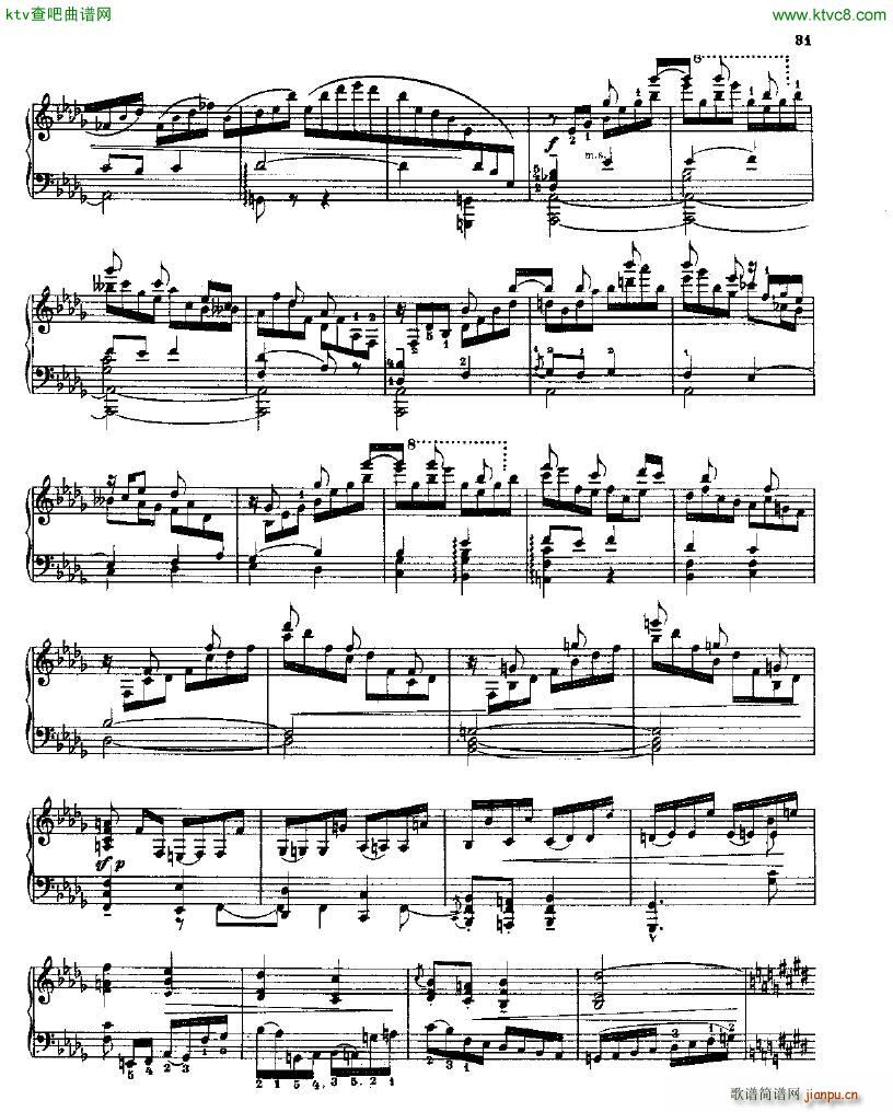 Balakirev Piano Sonata In B Flat Minor30