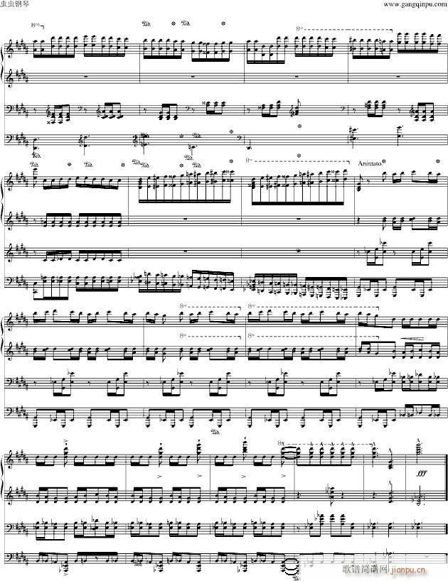 La Campanella 钟-四手联弹_李斯特12