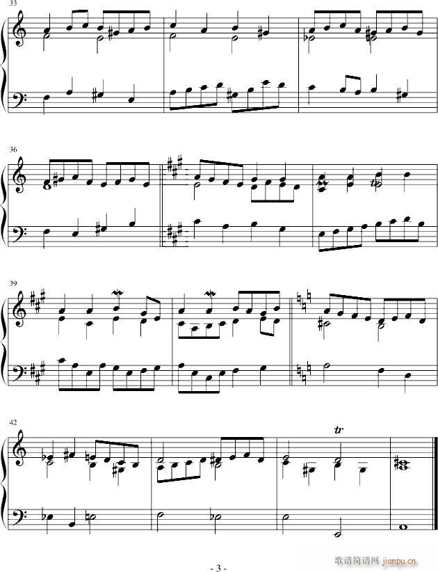 回归巴洛克 op 2 三部创意曲3