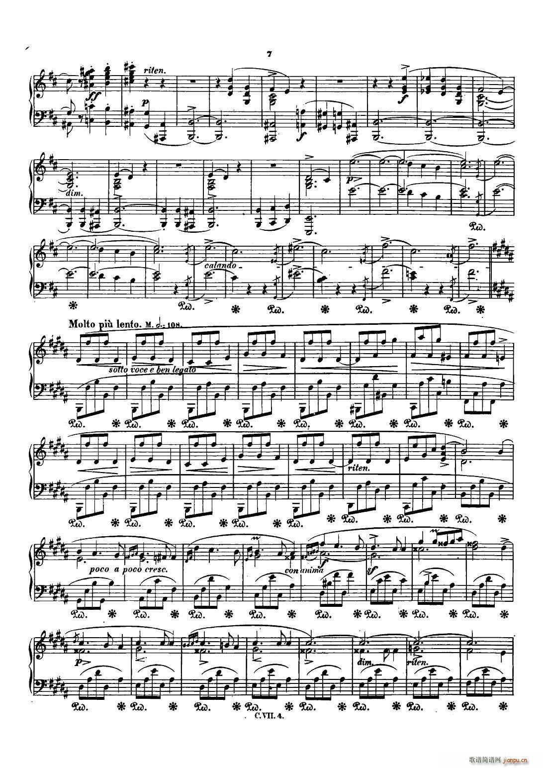 肖邦 钢琴谐谑曲 Chopin Scherzo（No 1 b小调 Op 20）6