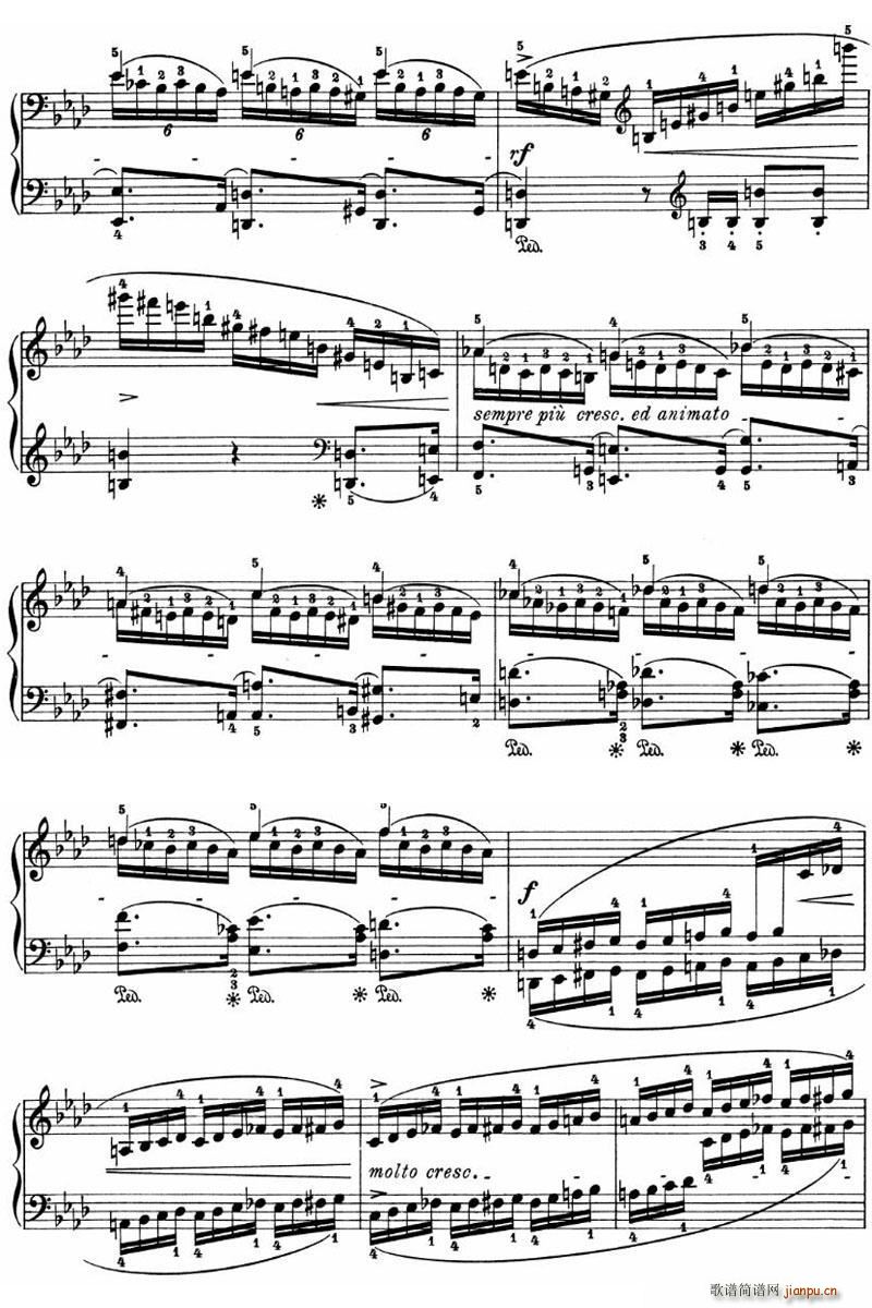 降A大调幻想波兰舞曲Op61(11-18页)_肖邦5