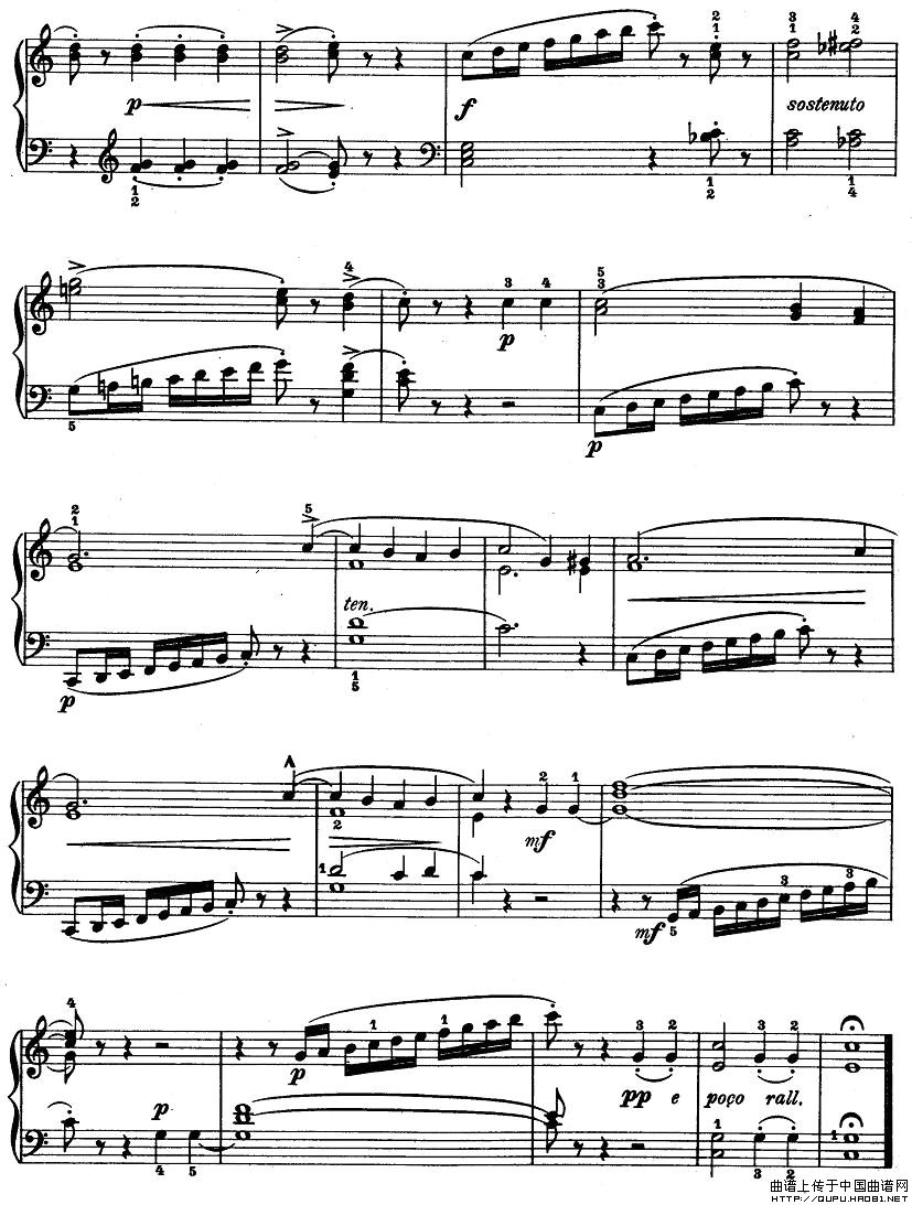 儿童钢琴进阶练习曲50首之242