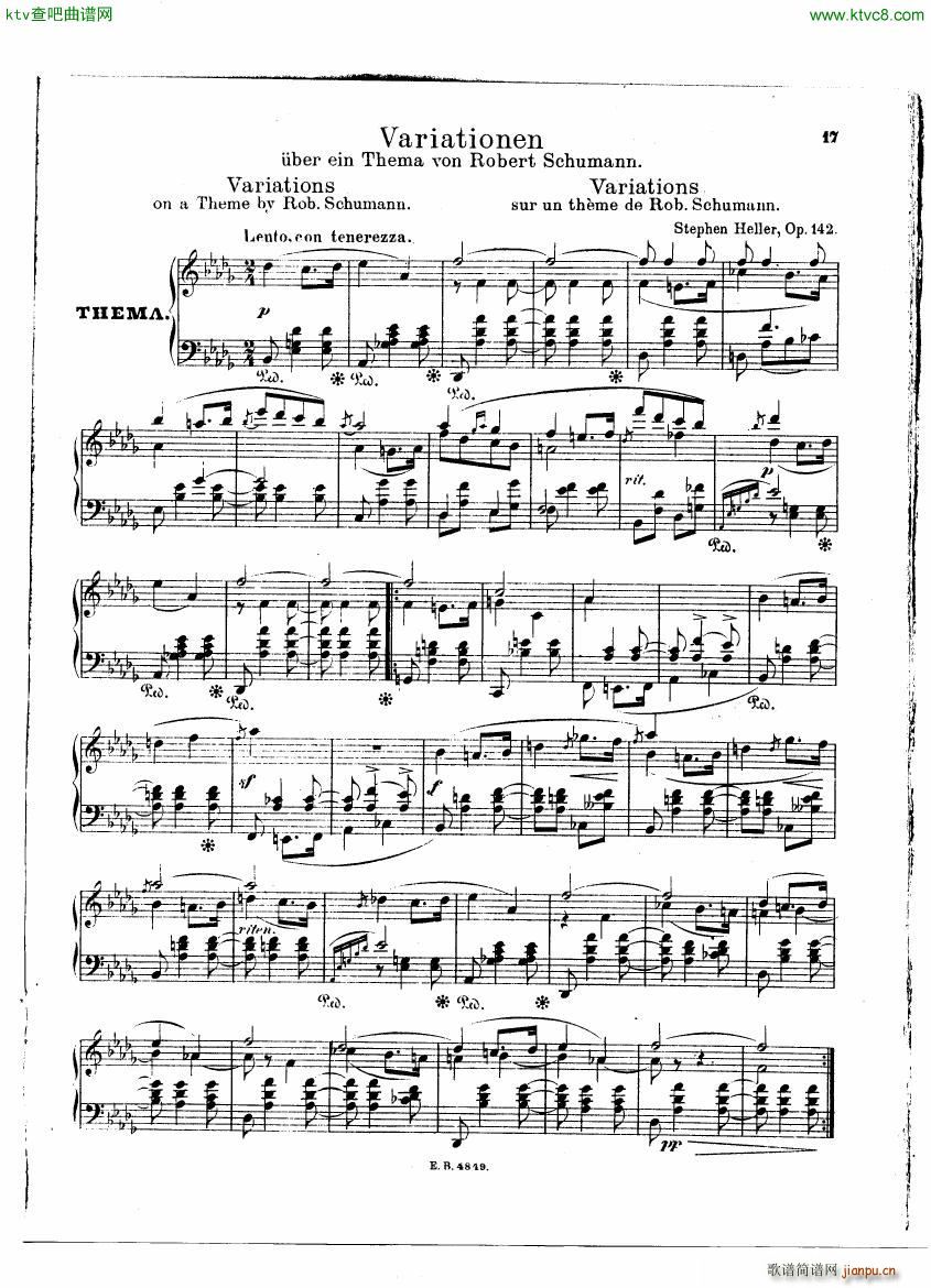 heller schumann variation 11