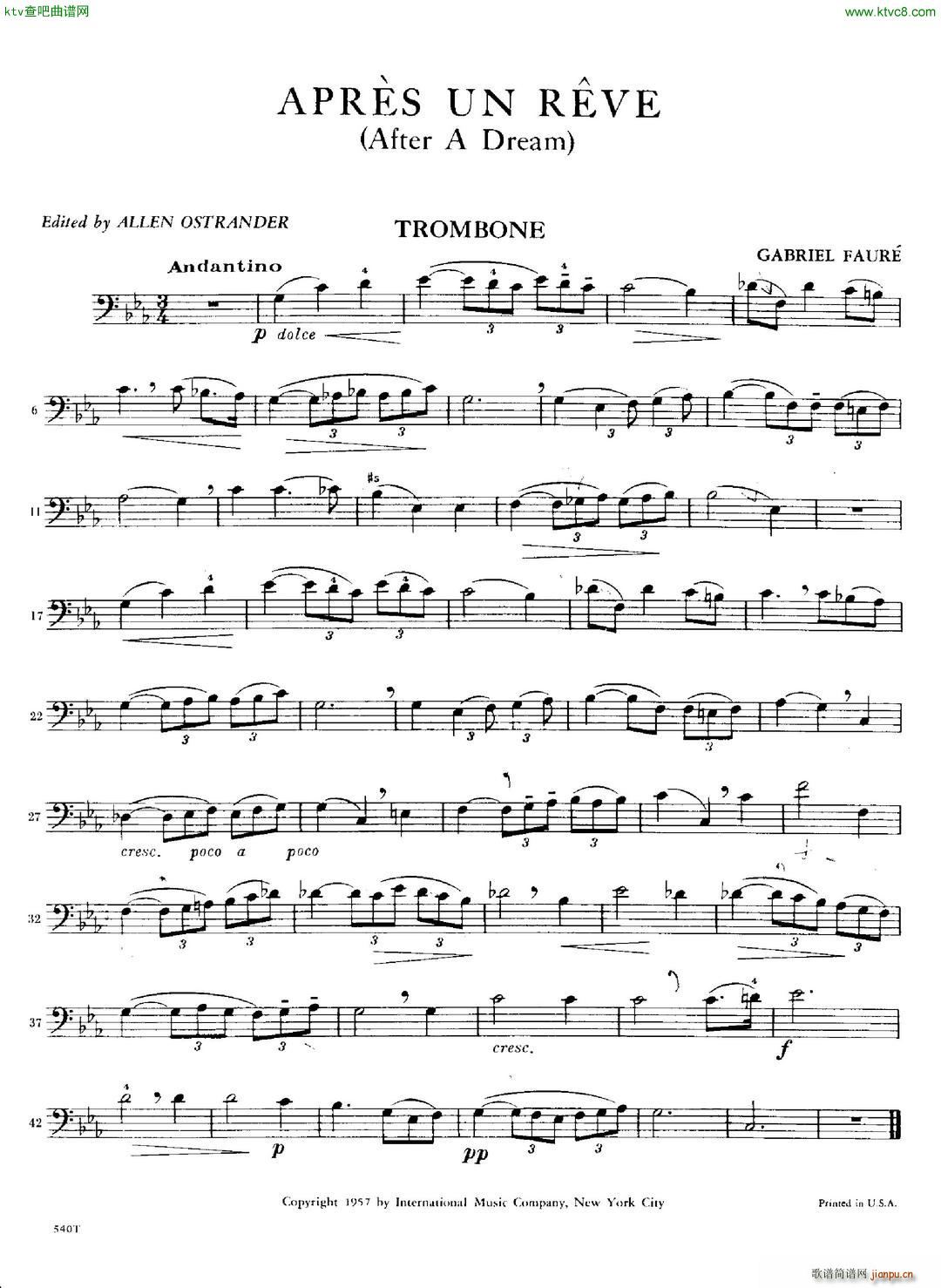 faure casals apres un reve trombone2