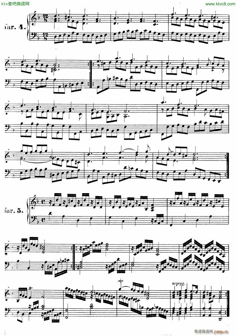 Handel Suite in D minor G112 1179