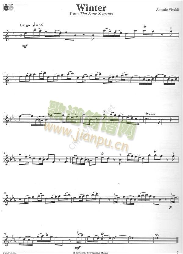 WINTER( from The Four Seasons)1