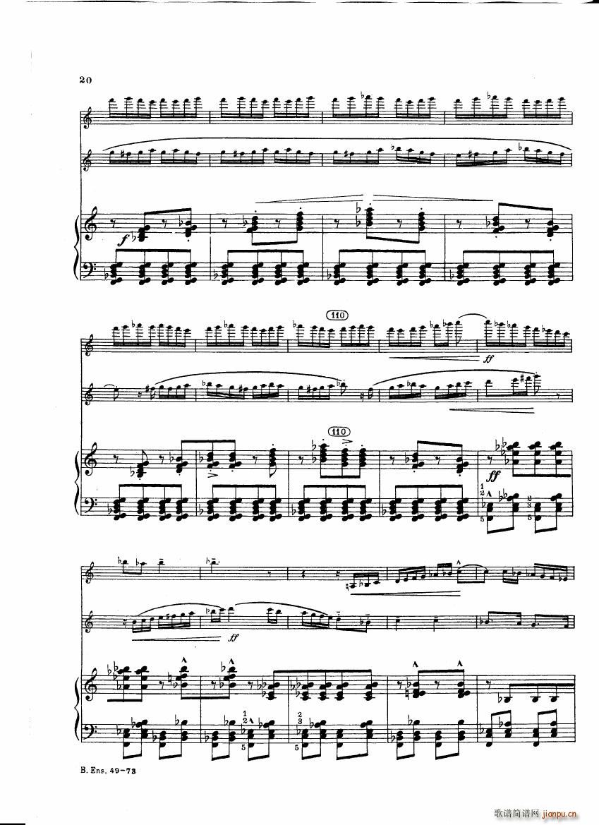 Bartok SZ 111 Contrasts pianoscore21