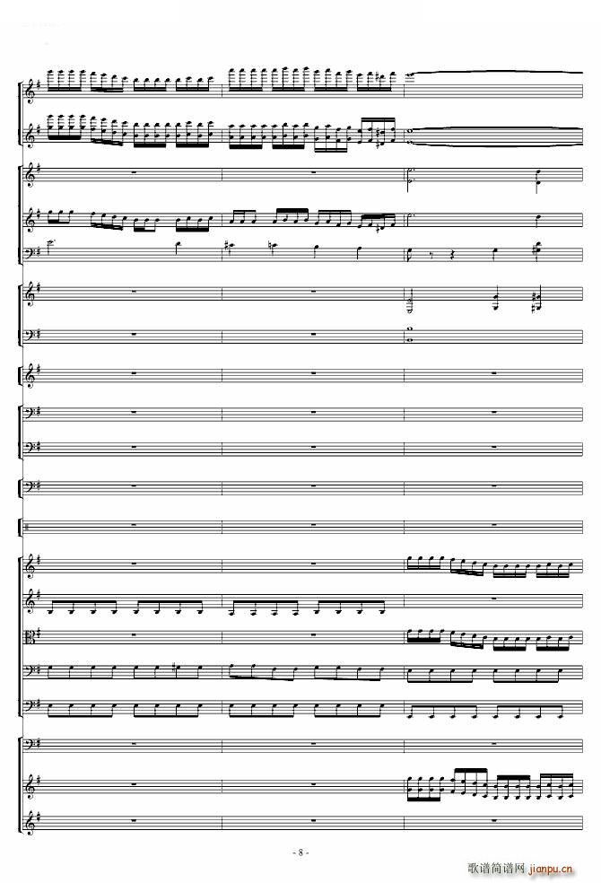 胡桃夹子组曲之《进行曲》_柴科夫斯基 PeterIlyichTchaikovsky8