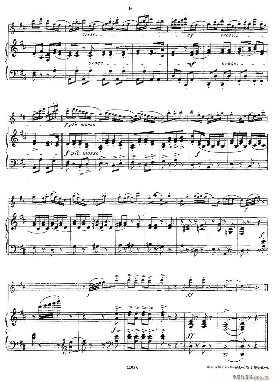 Opern-Transcriptionen.Op.45-8（长笛+钢琴伴奏）7