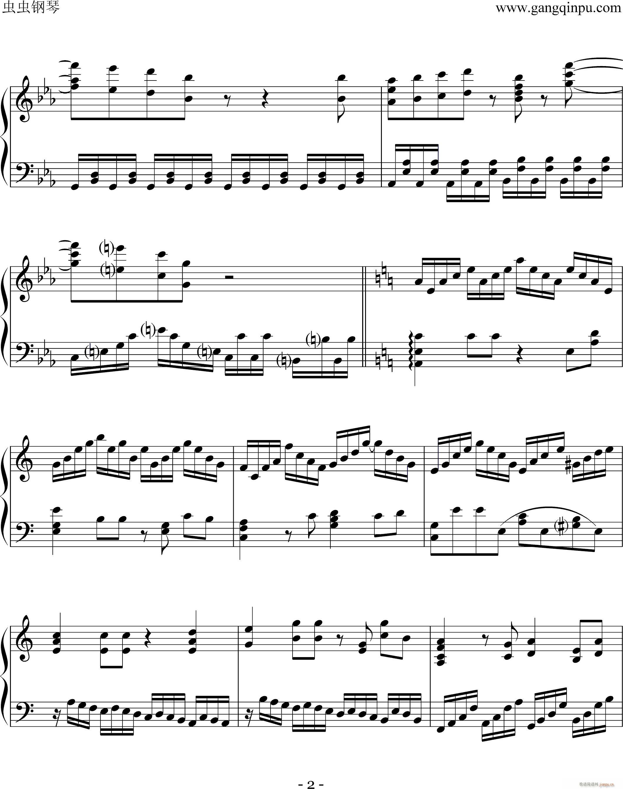to the beginning 钢琴版 -��-�V-��-琴-_尾浦游纪2