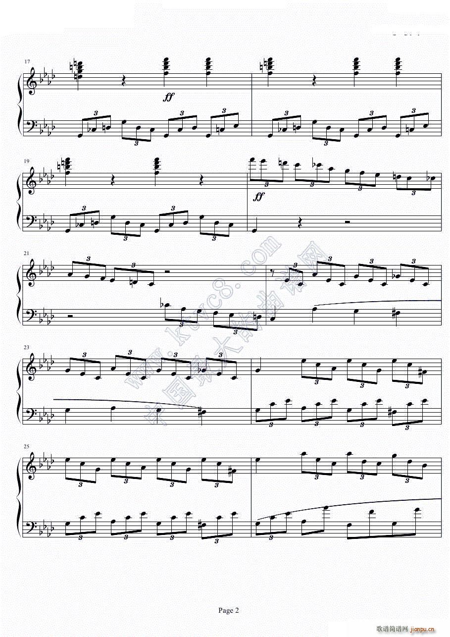 贝多芬第一钢琴奏鸣曲（作品2 第一号）2