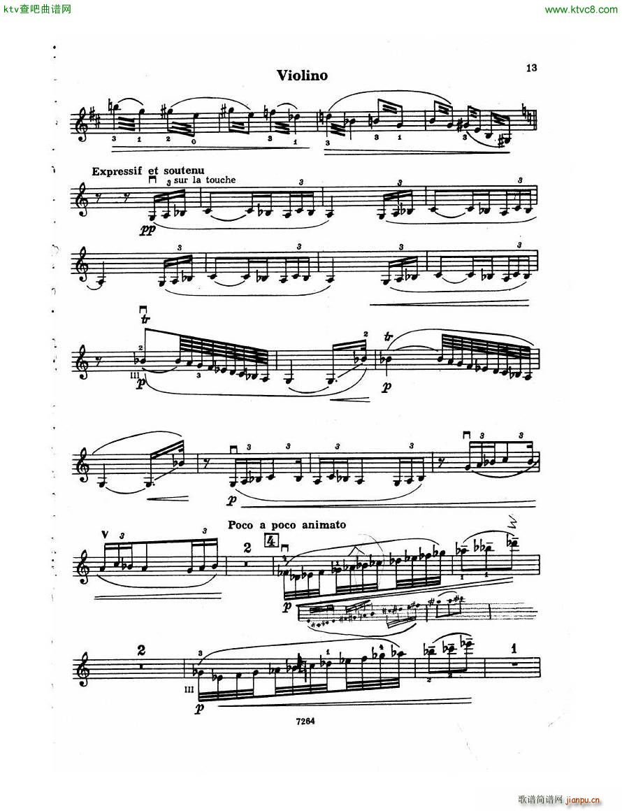 Debussy Violin Sonata Vn13