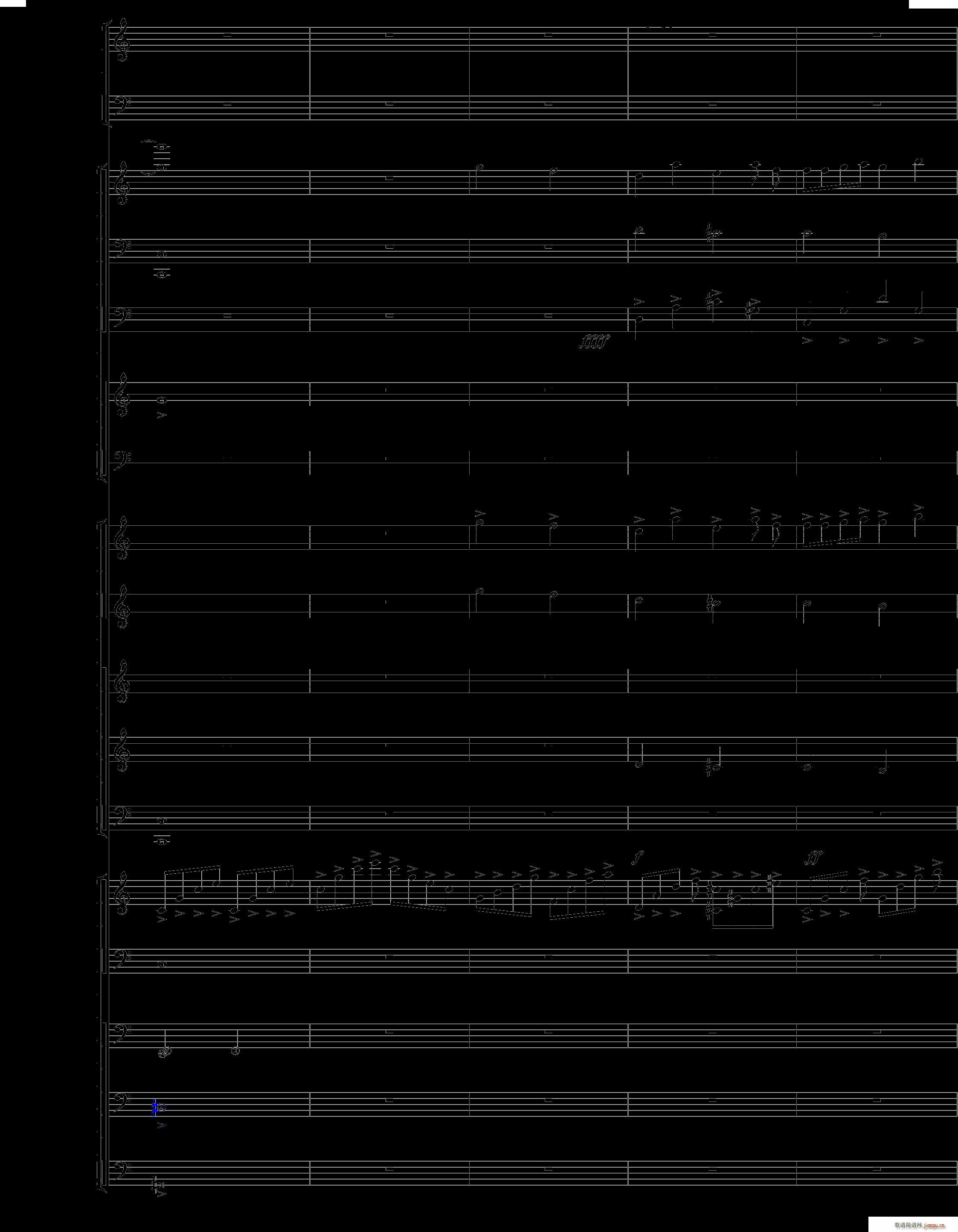 当管弦乐队遇上疯狂爵士鼓手震撼总谱13