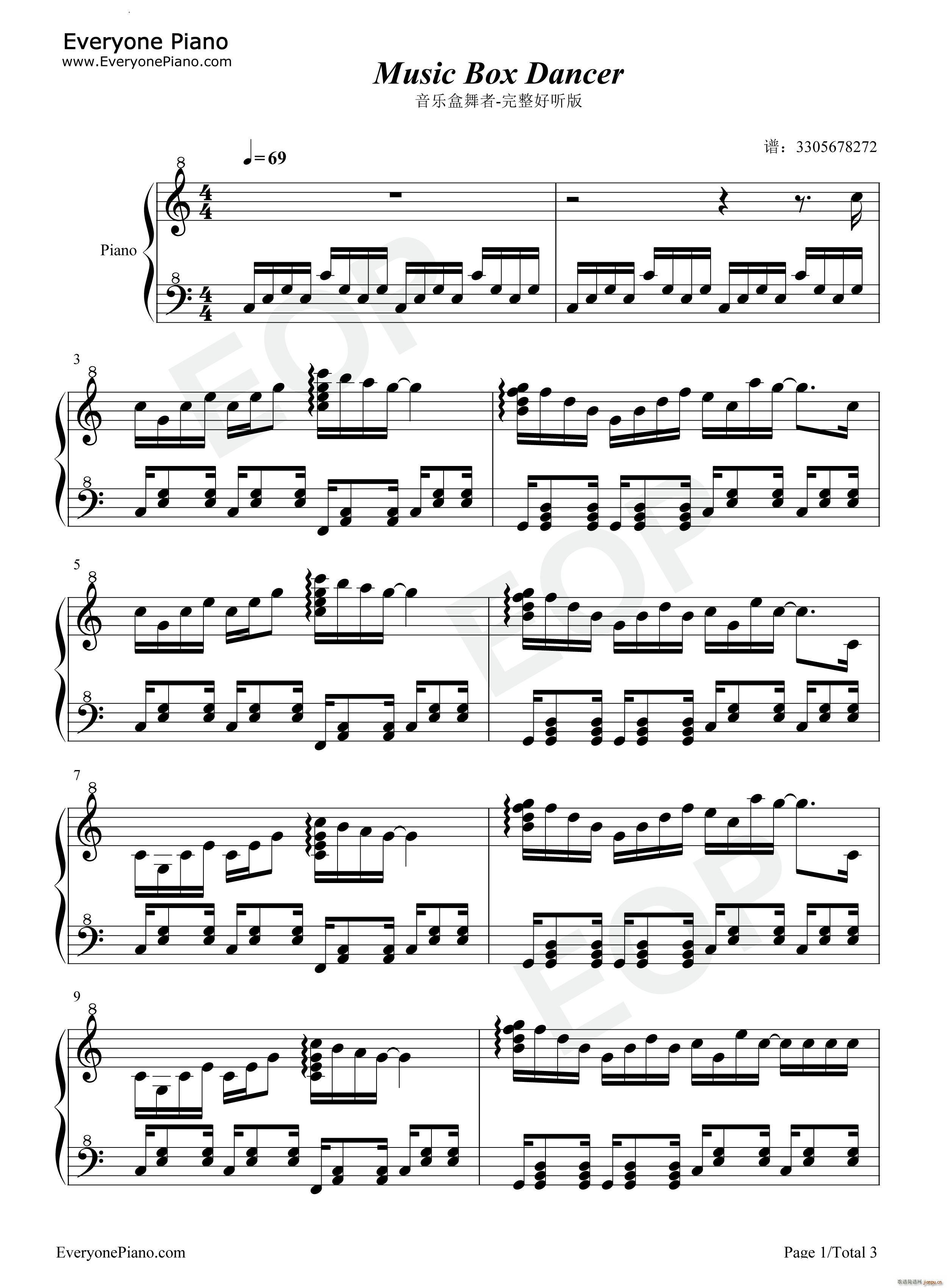音乐盒舞者Music Box Dancer完整好听版1