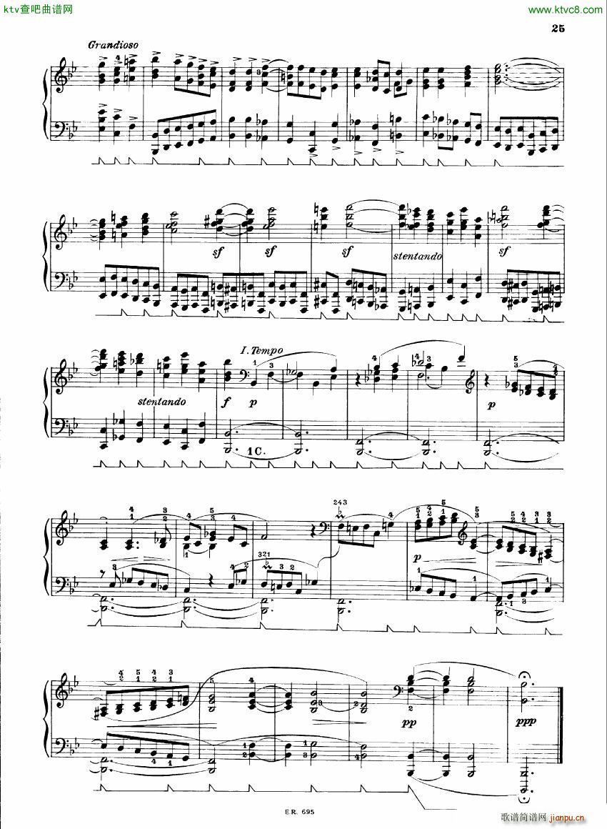 Busoni op37 Twenty Four Preludes 二17