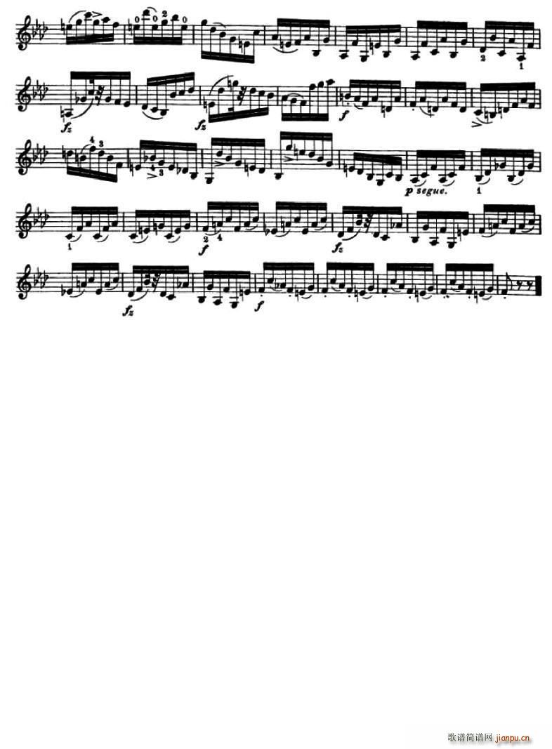 24首小提琴练习曲之182