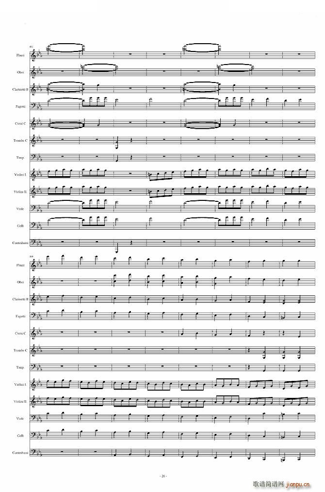 命运交响曲（潦草）_贝多芬 beethoven26