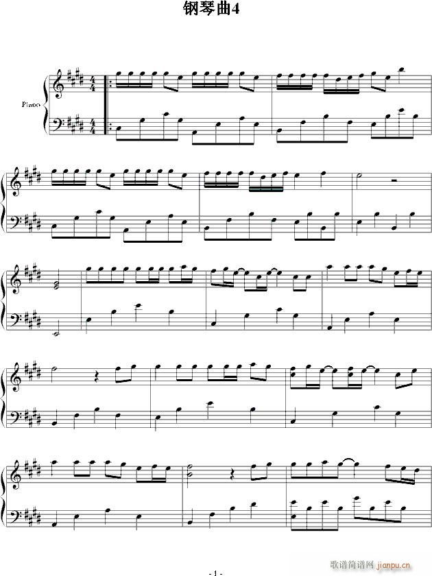 钢琴曲41