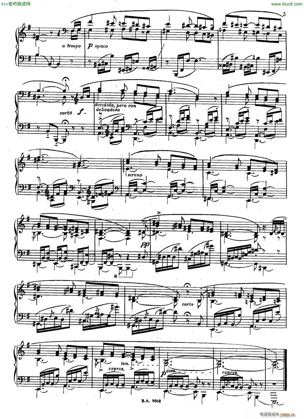 Guastavino La Siesta Tres Preludios2