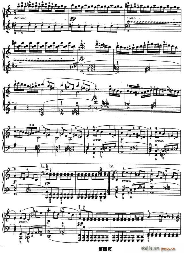 SONATE OP.53（第二十一钢琴奏鸣曲）4