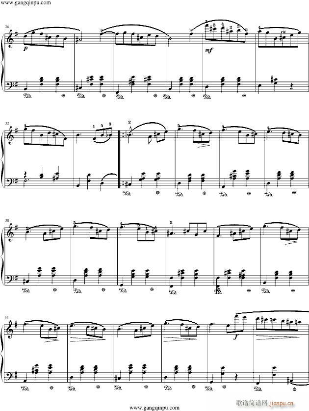 圆舞曲Op.69 No.2_肖邦-chopin2