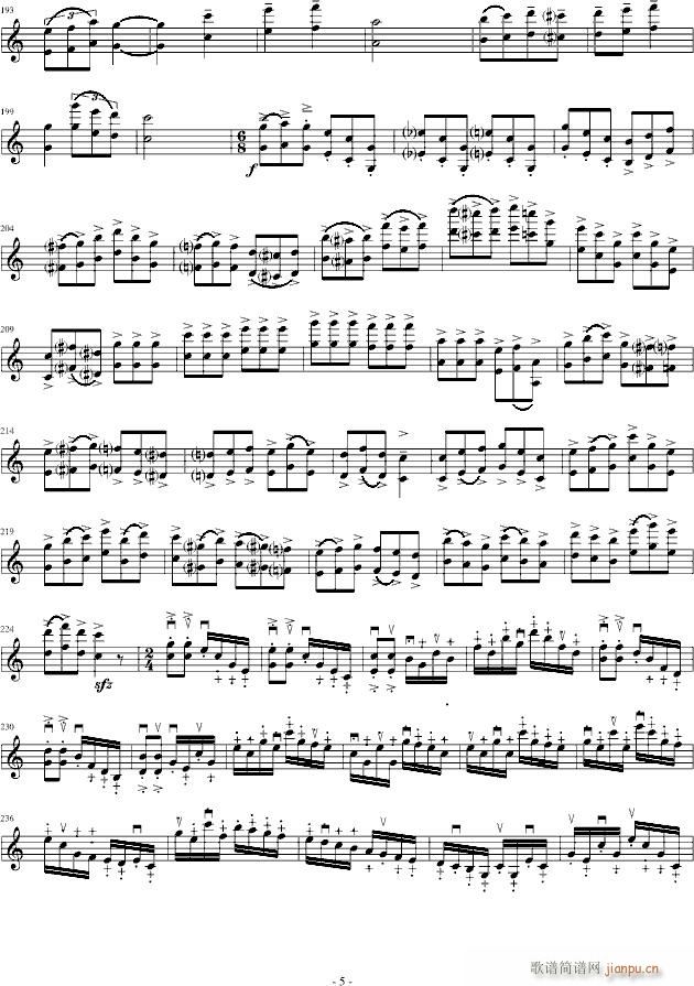 小提琴变奏曲_莫扎特5