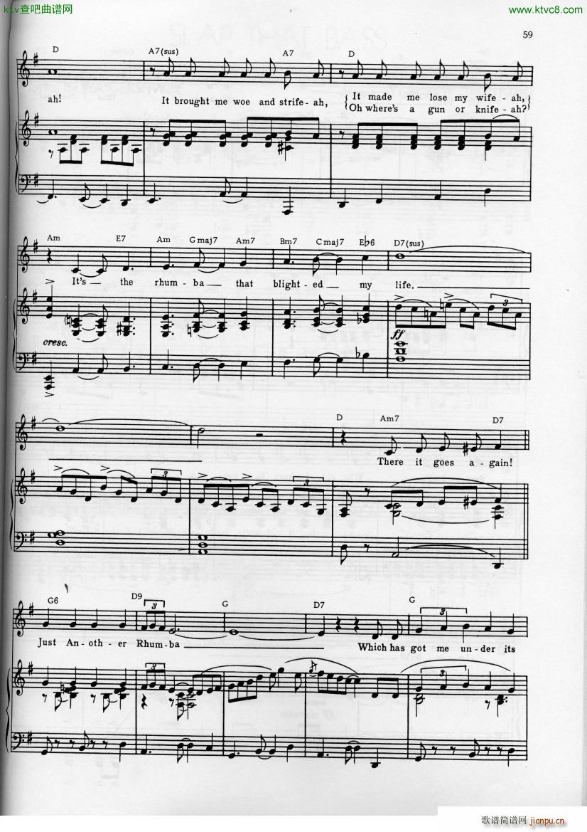 Gershwin Just Another Rhumba pages 5 83
