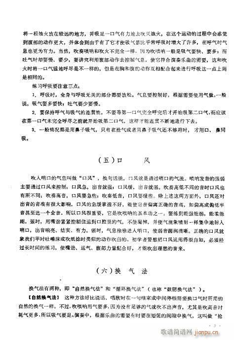 怎样吹唢呐 目录 1-2010