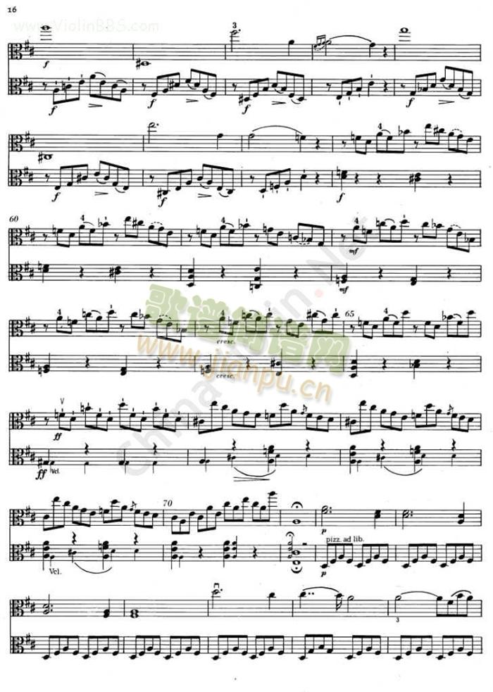 BRUNI《Sonata II.》( I.) 【I. II.中提琴】3