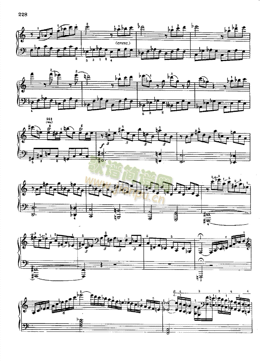 奏鸣曲Nr.475 键盘类 钢琴5