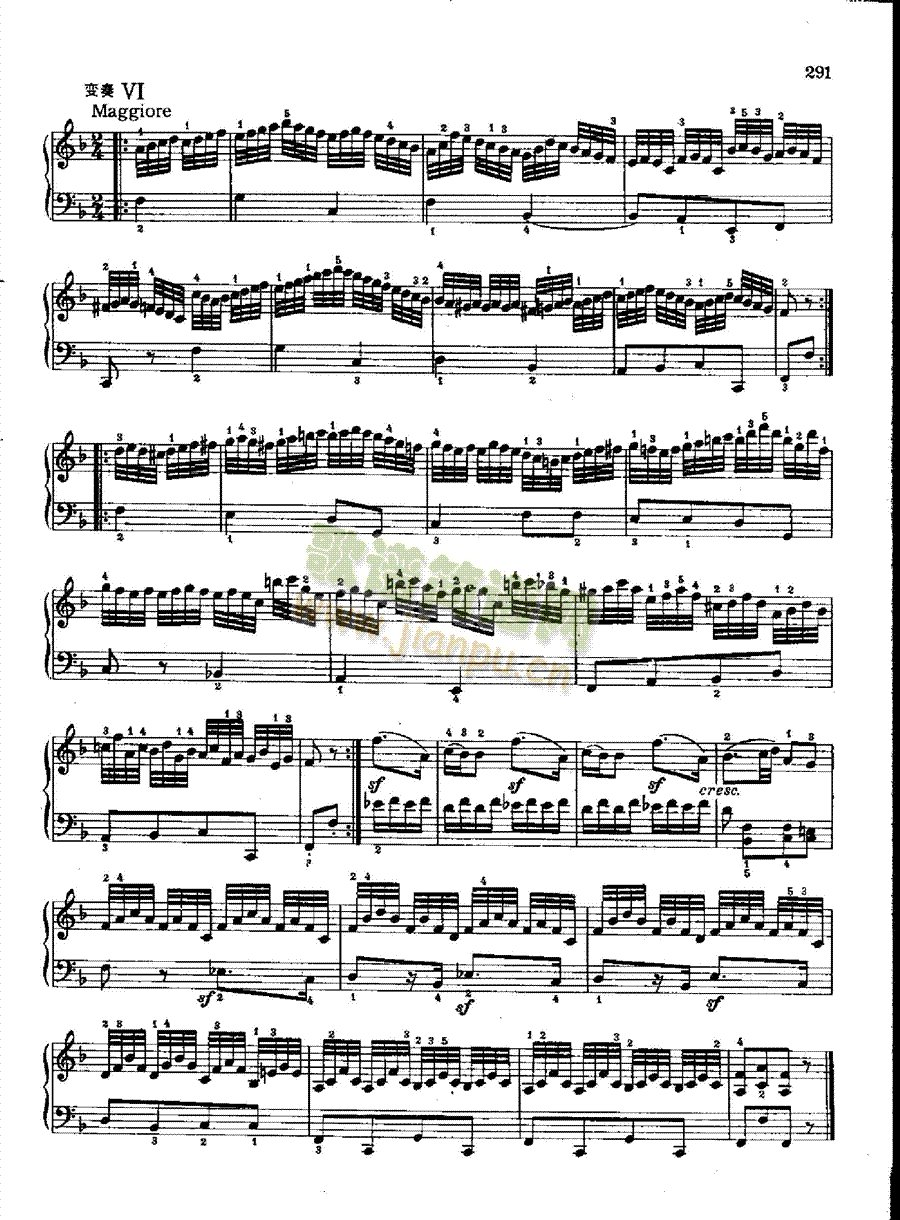奏鸣曲Nr.547a 键盘类 钢琴11