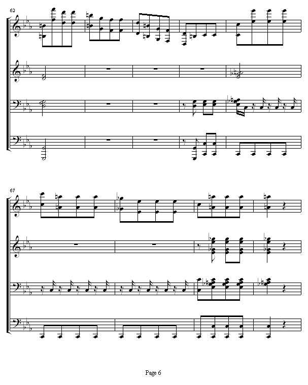 命运交响曲 -（钢琴4手联弹）6
