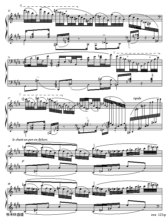 水之嬉戏-拉威尔-Ravel5
