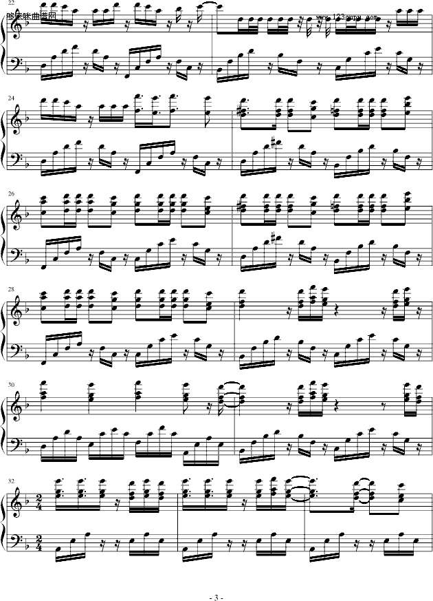 Numb-钢琴演奏版-linkin park3