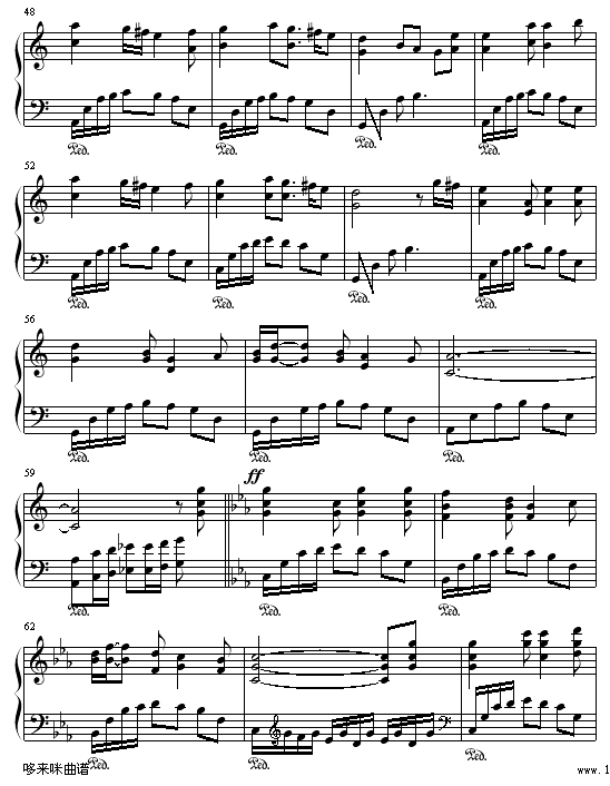 史班赛山(好听的轻音乐曲改编)-世界名曲4