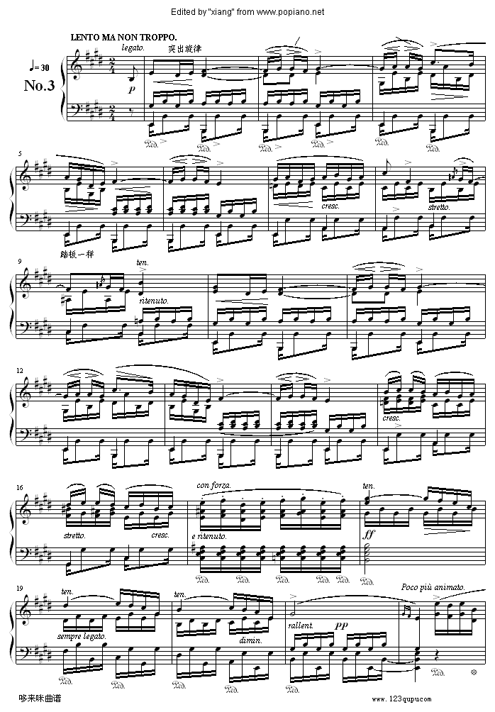 离别-肖邦1