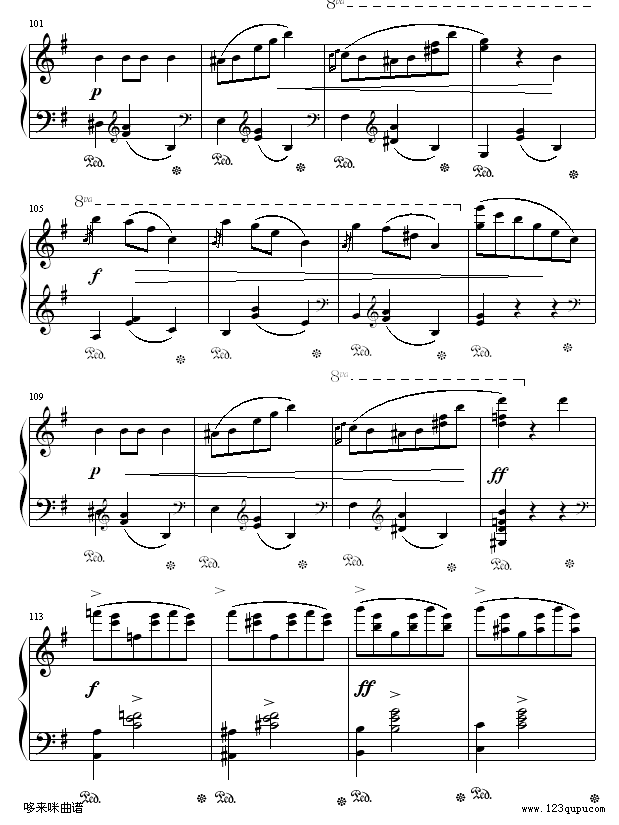 e小调圆舞曲-肖邦7